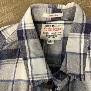 Lucky Brand button up flannel